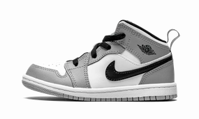 Jordan 1 Mid TD "Light Smoke Grey" Jordan Toddler shoes