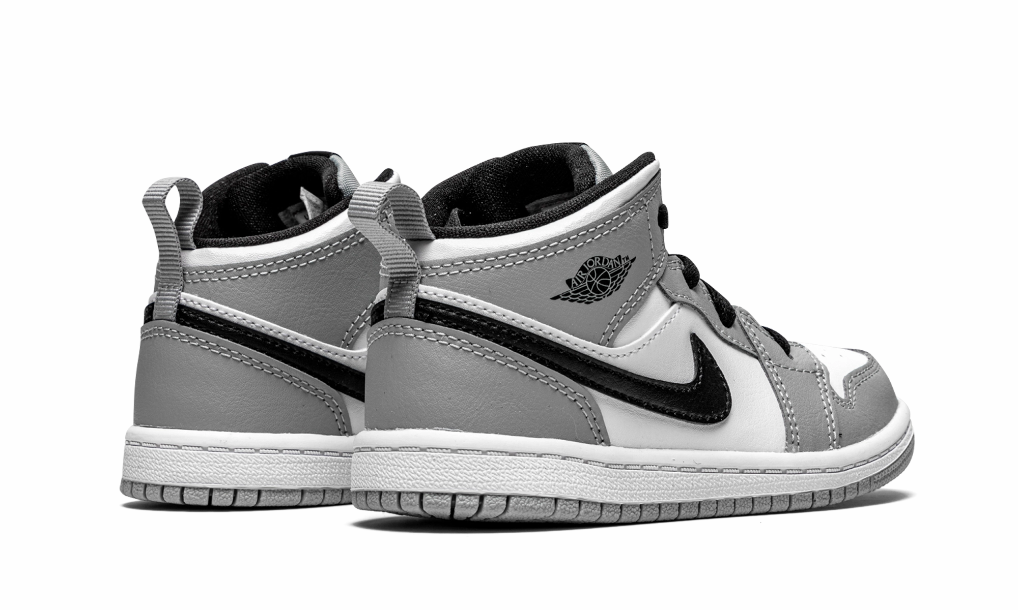 Jordan 1 Mid TD "Light Smoke Grey" jordan toddler baby shoes