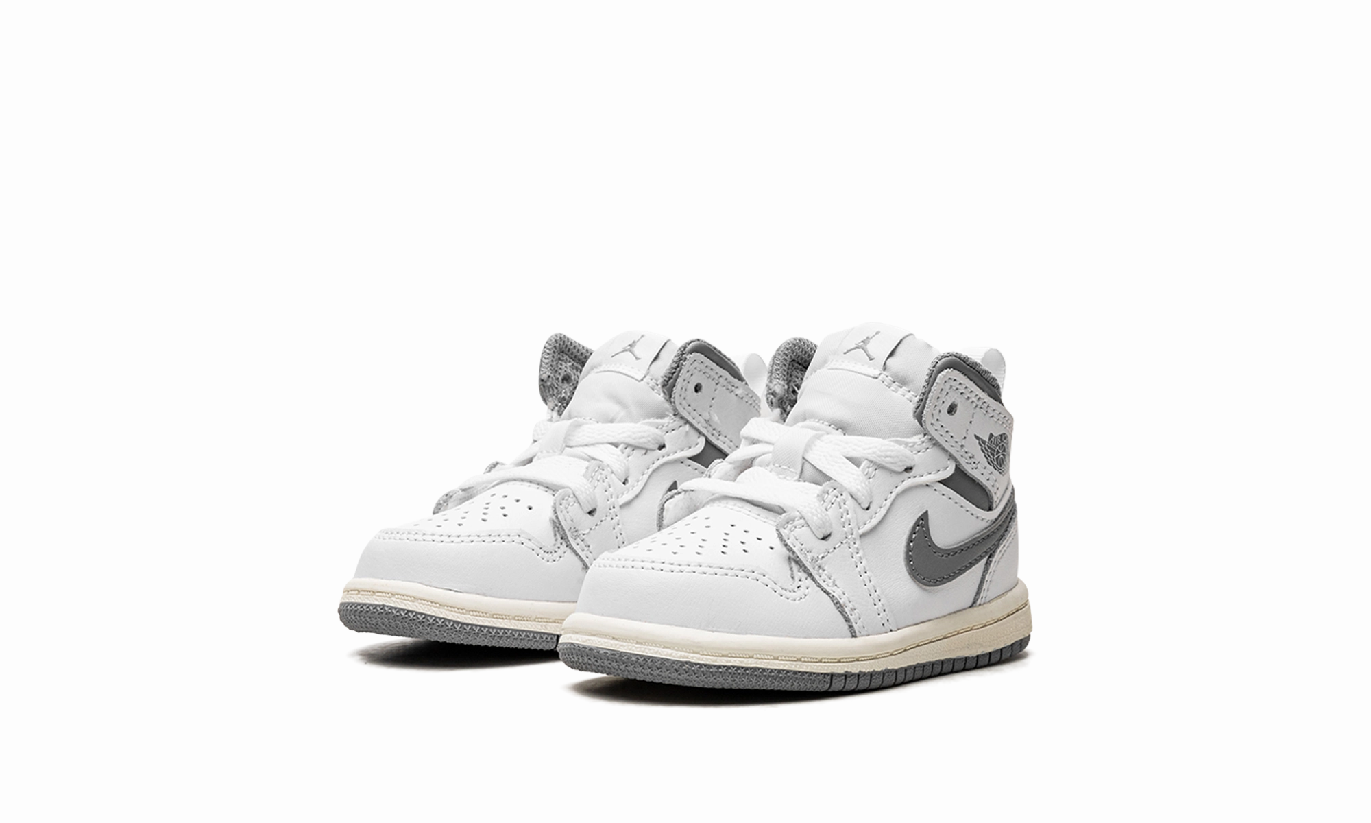 Jordan 1 Mid TD "Neutral Grey" jordan toddler baby shoes