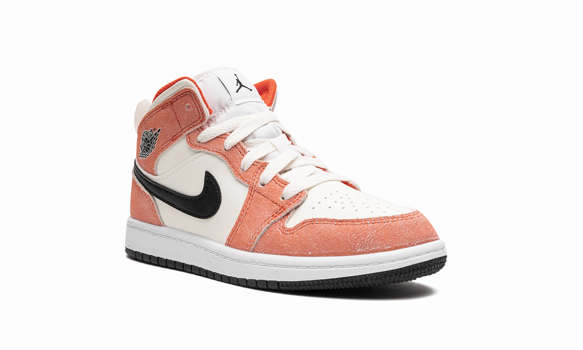Jordan 1 Mid TD "Orange Suede" jordan toddler baby shoes