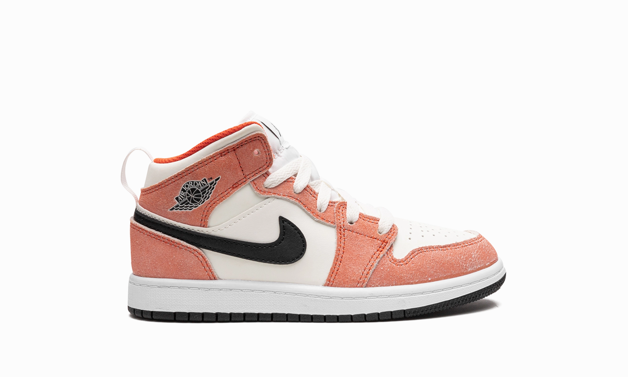 Jordan 1 Mid TD "Orange Suede" jordan toddler baby shoes