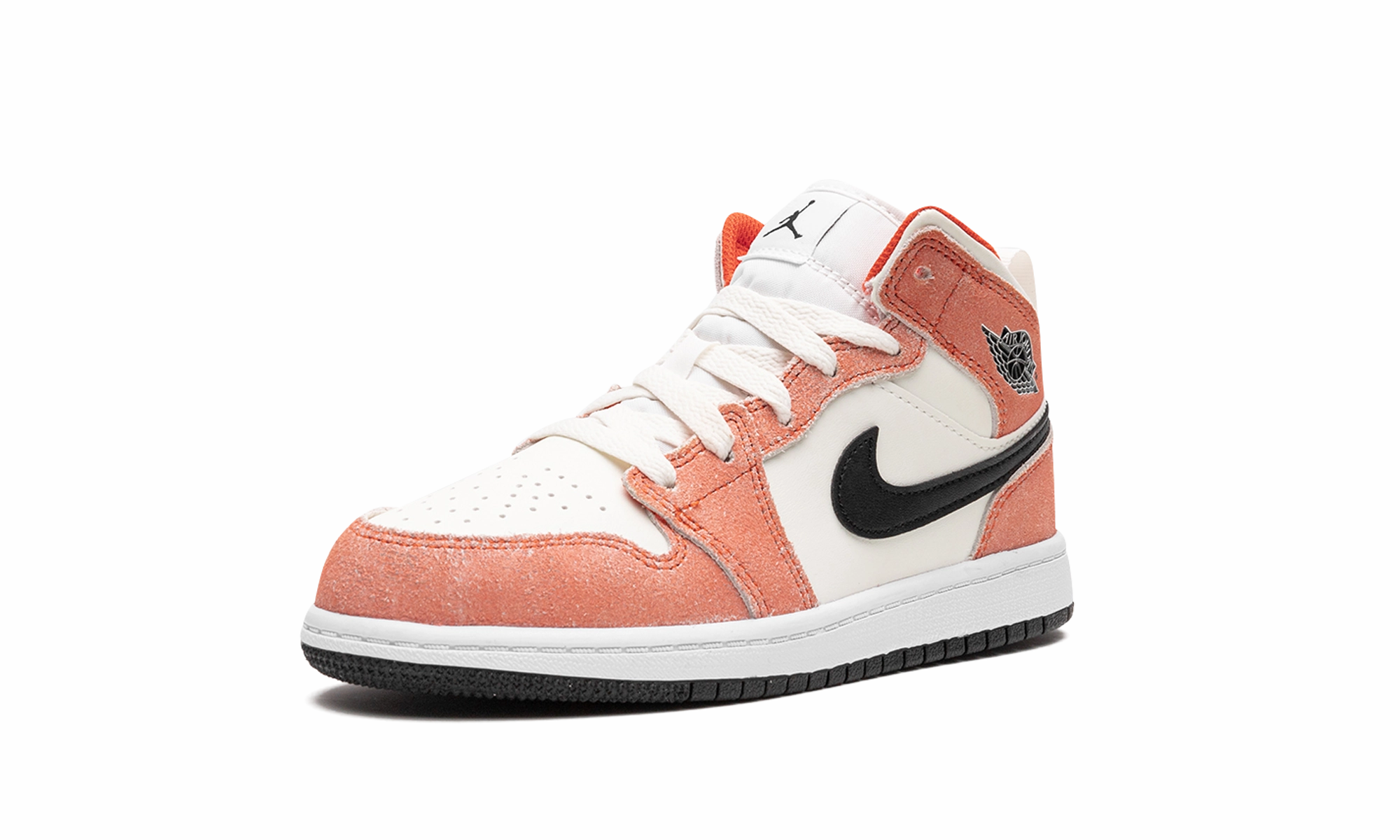 Jordan 1 Mid TD "Orange Suede" jordan toddler baby shoes
