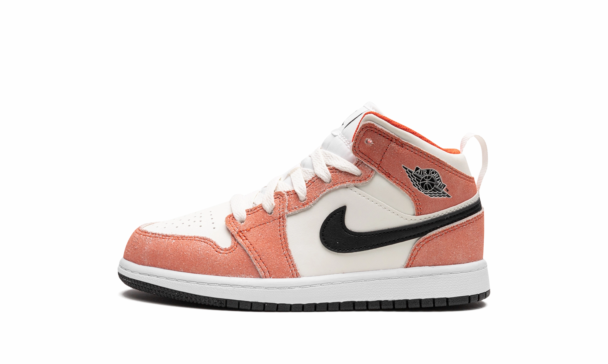Jordan 1 Mid TD "Orange Suede" Jordan Toddler shoes