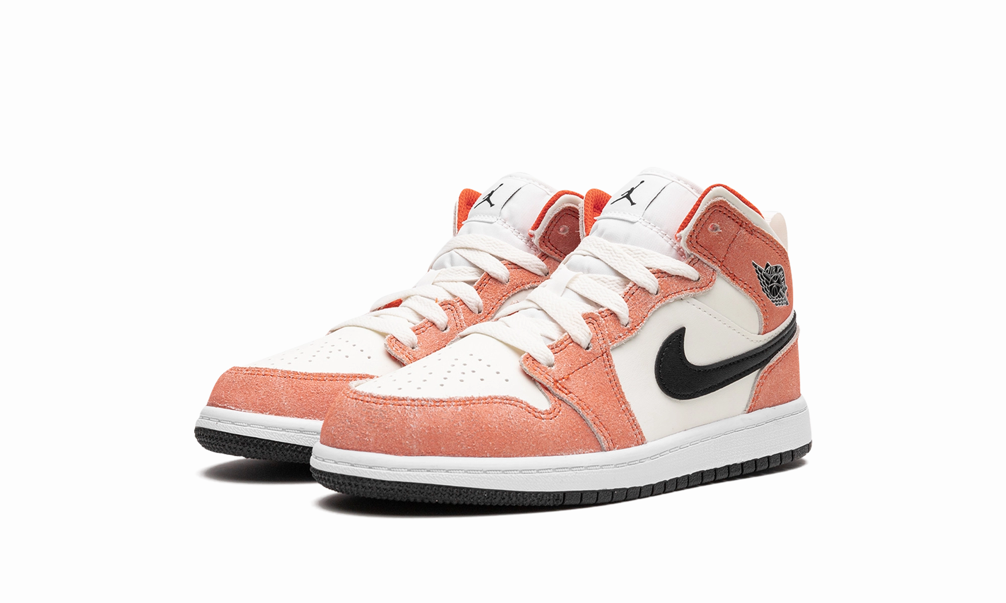 Jordan 1 Mid TD "Orange Suede" jordan toddler baby shoes