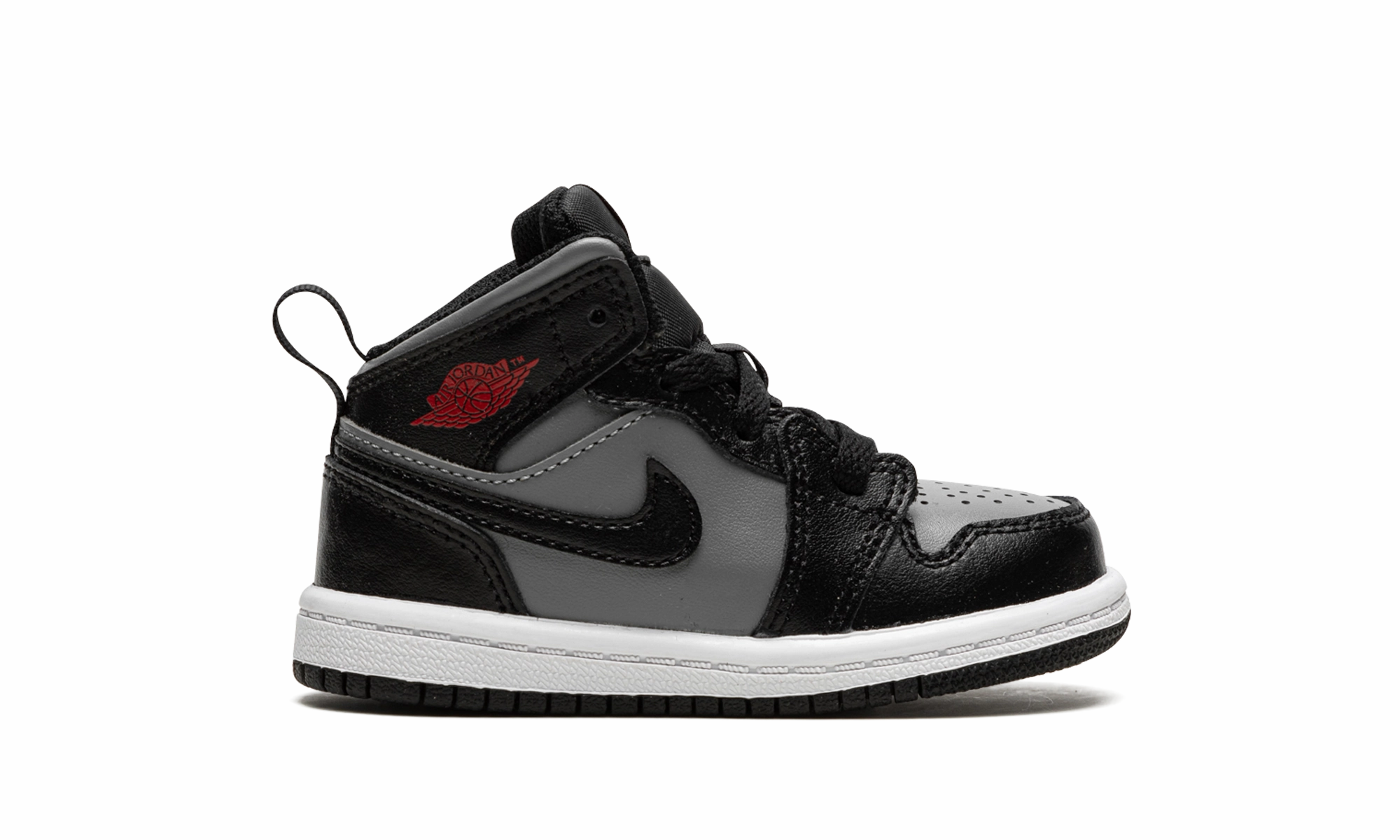 Jordan 1 Mid TD "Shadow / Red" jordan toddler baby shoes