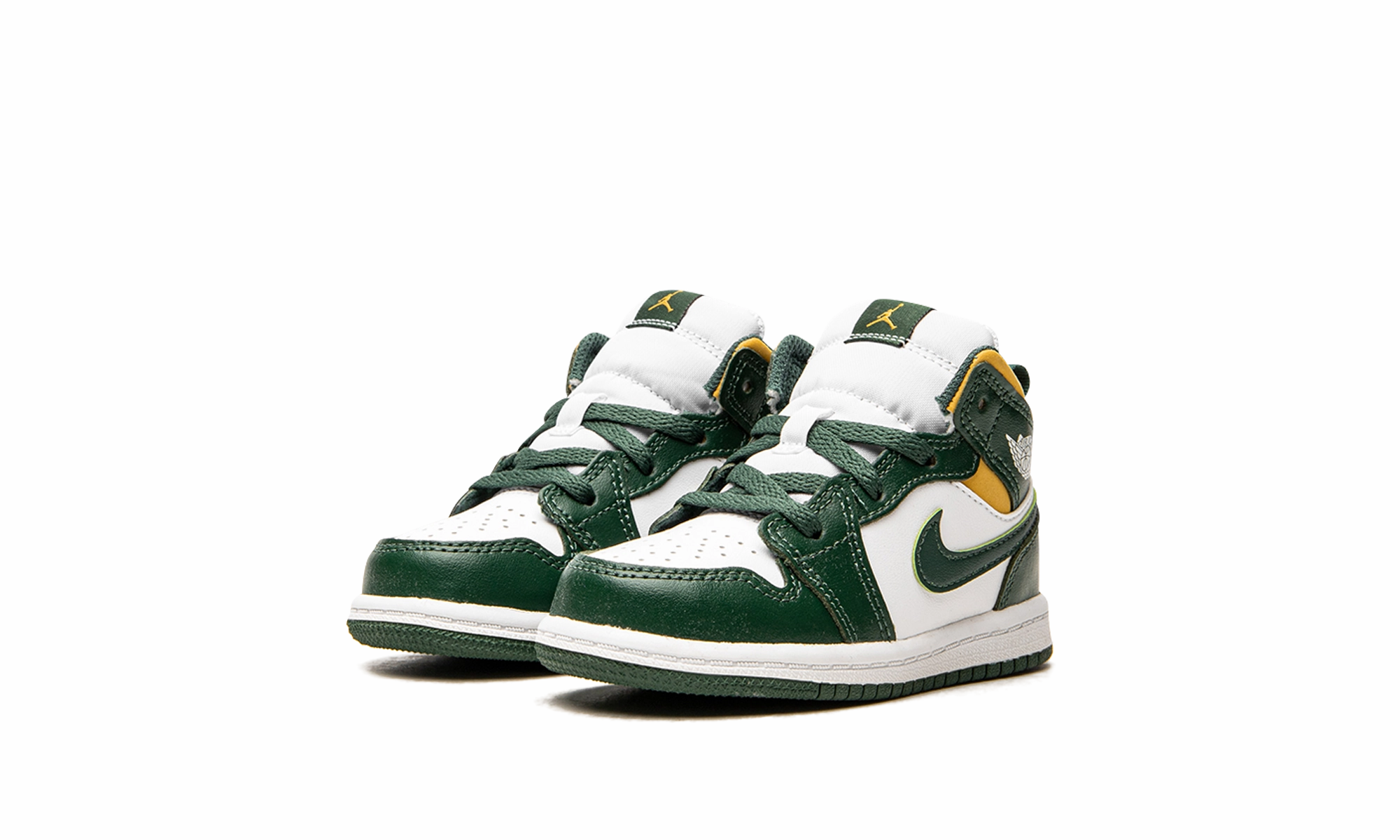 Jordan 1 Mid TD "Sonics Toddler Mid" jordan toddler baby shoes