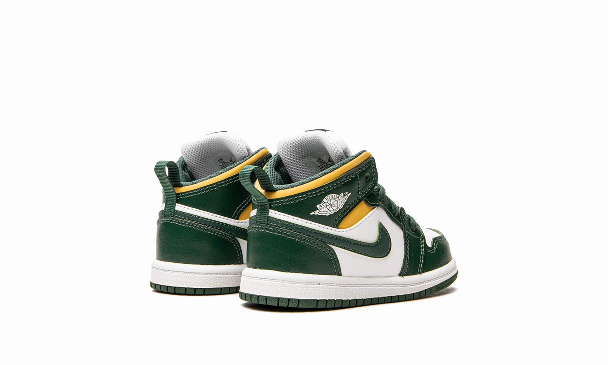 Jordan 1 Mid TD "Sonics Toddler Mid" jordan toddler baby shoes