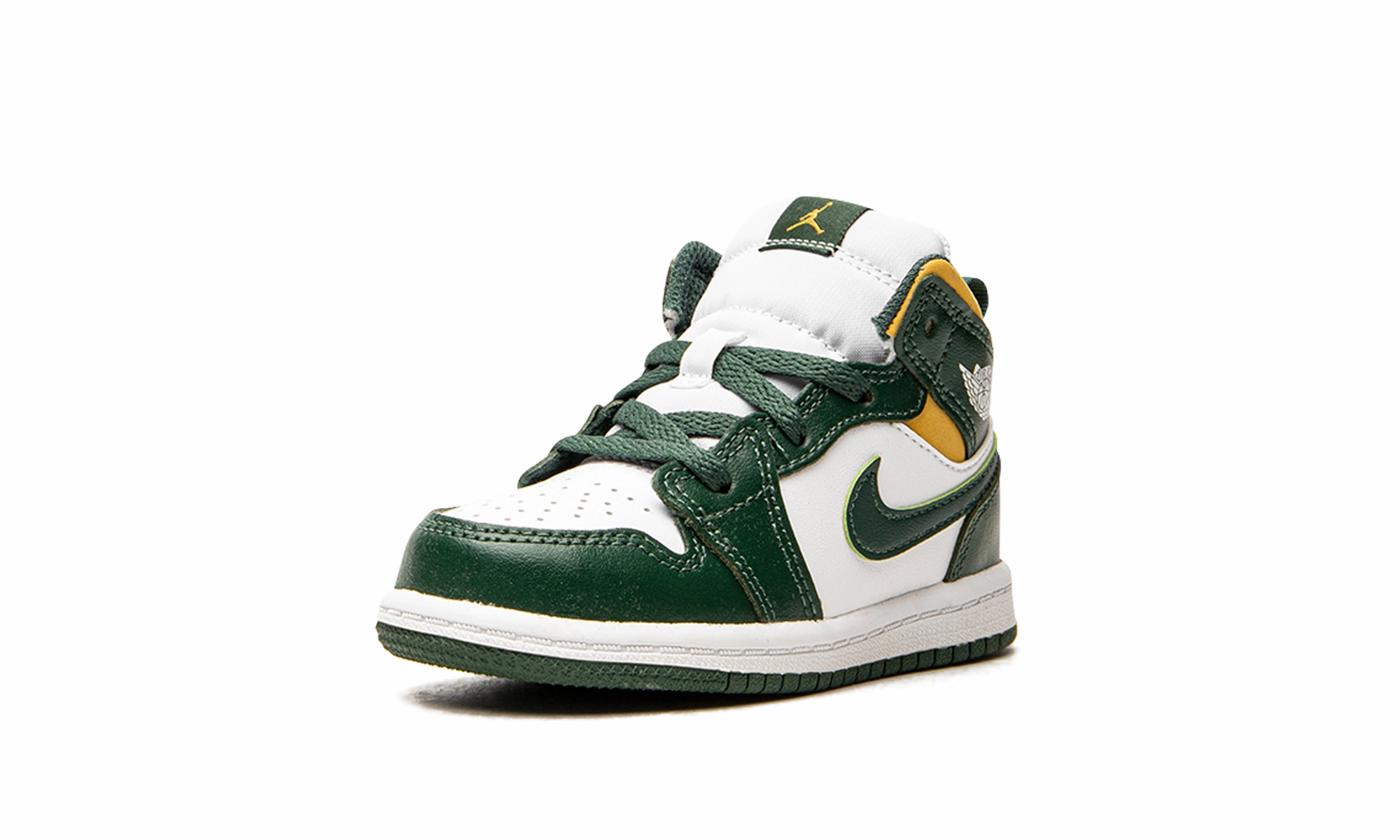 Jordan 1 Mid TD "Sonics Toddler Mid" jordan toddler baby shoes