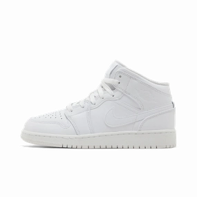 Jordan 1 Mid Triple White (2023) (GS) Air Jordan retro editions with limited release