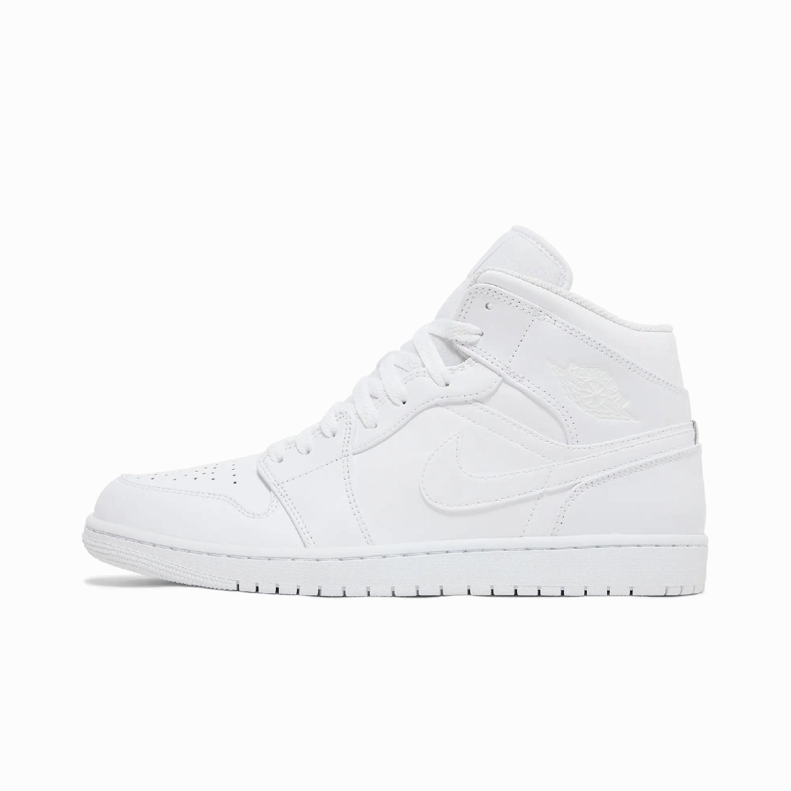 Jordan 1 Mid Triple White Air Jordan retro editions with limited release