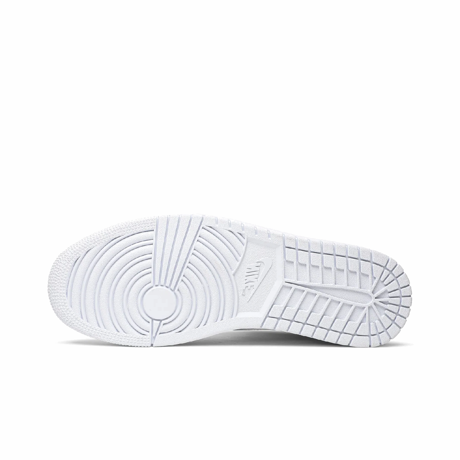 Jordan 1 Mid Triple White Patent Swoosh (Women's) Air Jordan Retro Favorites Sneakers
