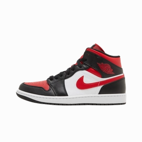 Jordan 1 Mid White Black Red (2022) Air Jordan retro editions with limited release