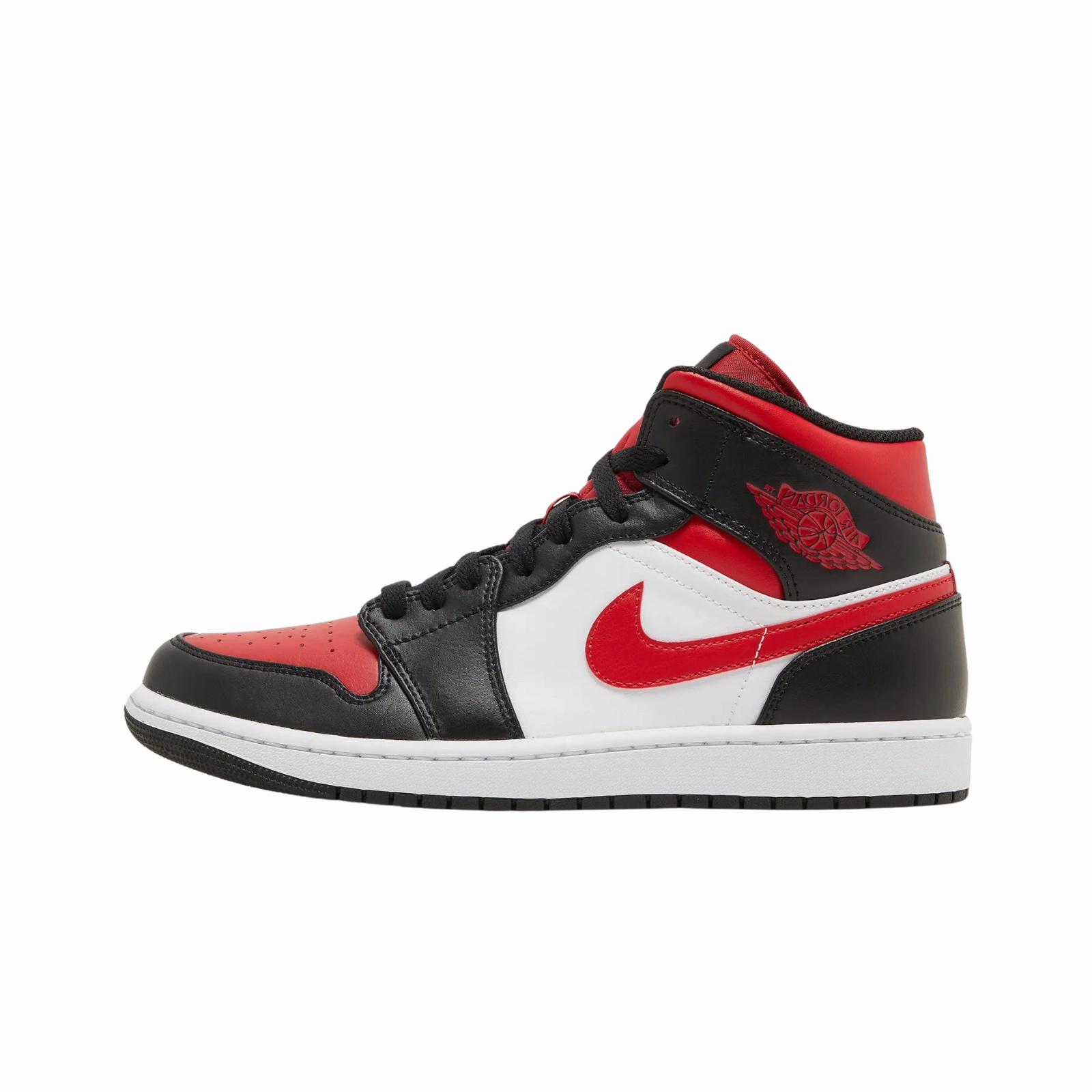 Jordan 1 Mid White Black Red (2022) Air Jordan retro editions with limited release