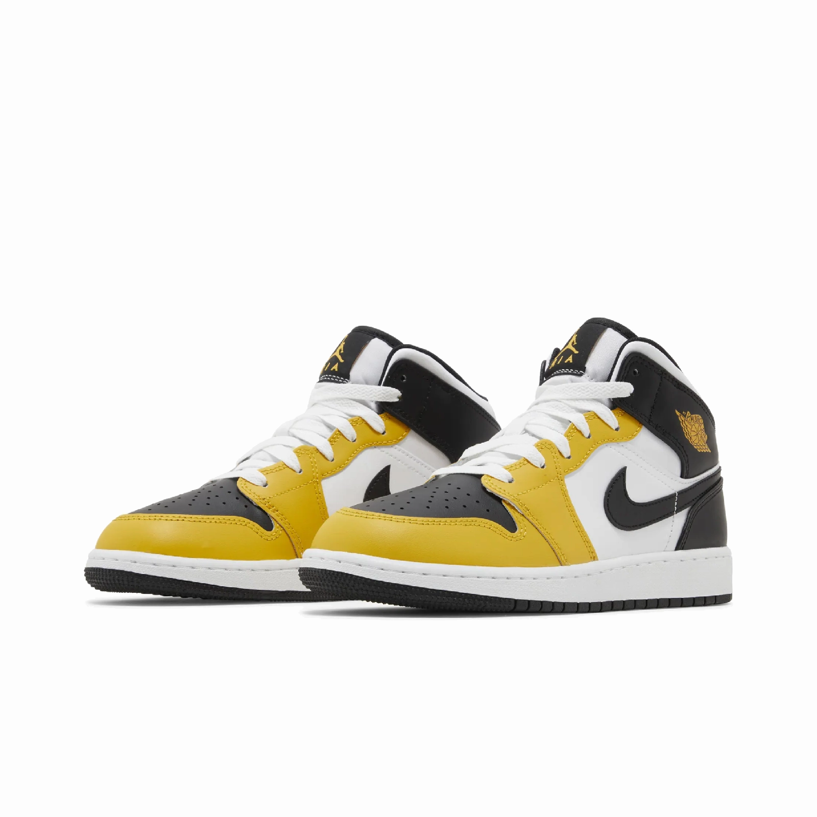 Jordan 1 Mid Yellow Ochre (GS) Air Jordan Retro Favorites Sneakers