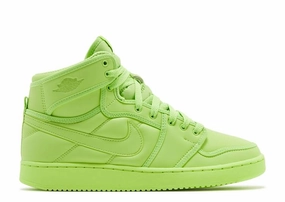 Jordan 1 Retro AJKO Billie Eilish Ghost Green (W) Air Jordan signature sneakers in bold colorways
