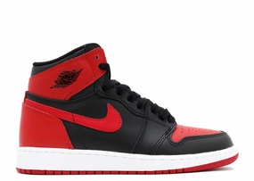 Jordan 1 Retro Bred Banned (2016) (GS) (WORN) Air Jordan classic models for sneaker lovers