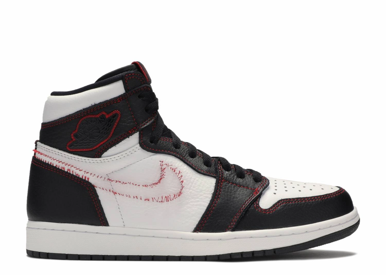 Jordan 1 Retro High Defiant White Black Gym Red Air Jordan classic models for sneaker lovers