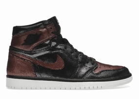 Jordan 1 Retro High Fearless Metallic Rose Gold (W) Air Jordan signature sneakers in bold colorways