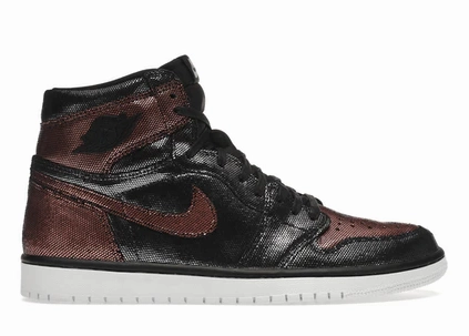 Jordan 1 Retro High Fearless Metallic Rose Gold (W) Air Jordan signature sneakers in bold colorways