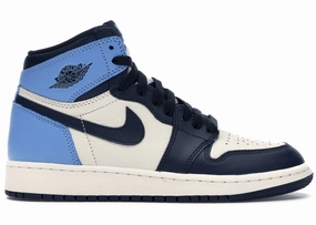 Jordan 1 Retro High Obsidian UNC (GS) Trendy Air Jordan 1 with retro appeal