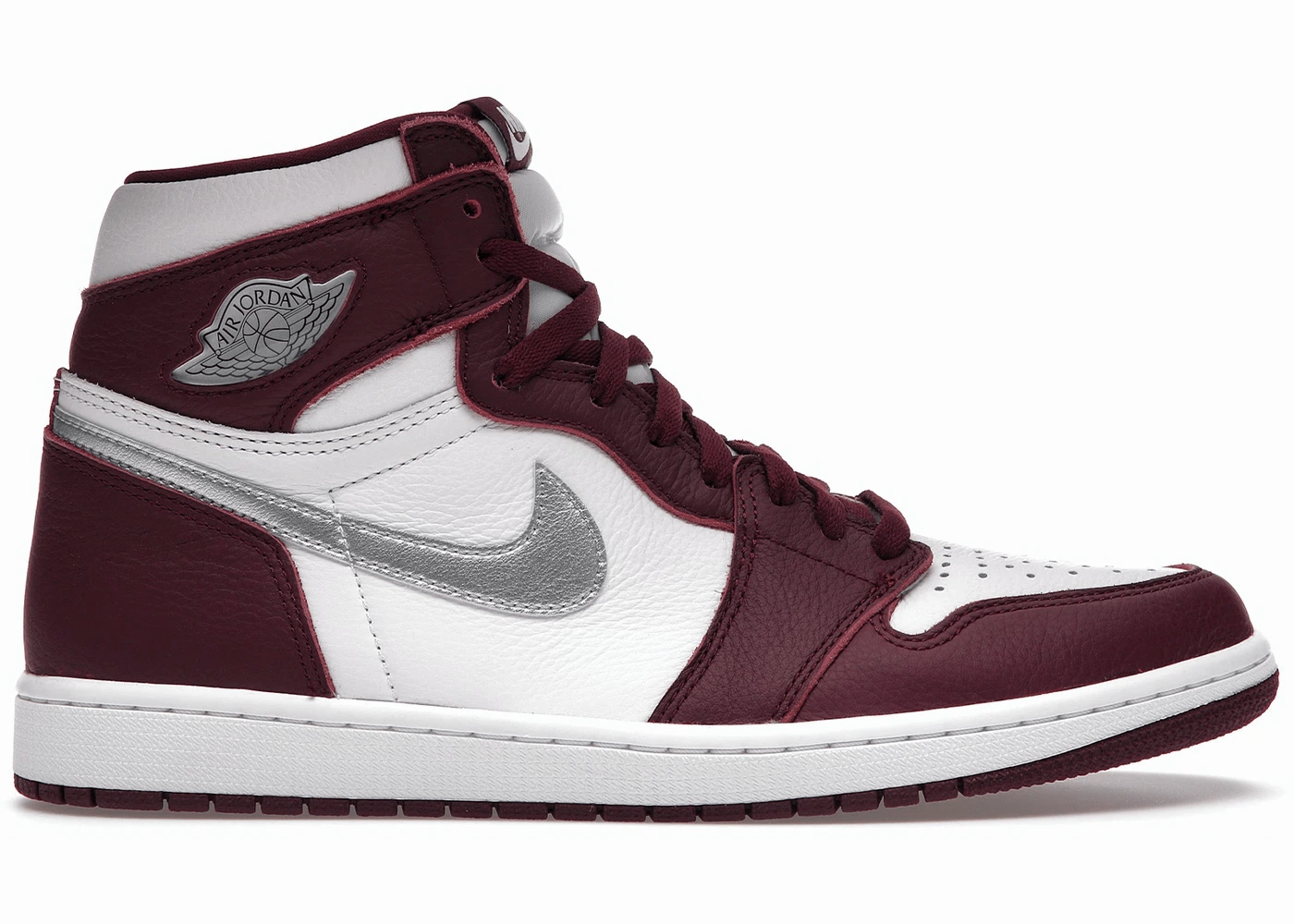 Jordan 1 Retro High OG Bordeaux Trendy Air Jordan 1 with retro appeal