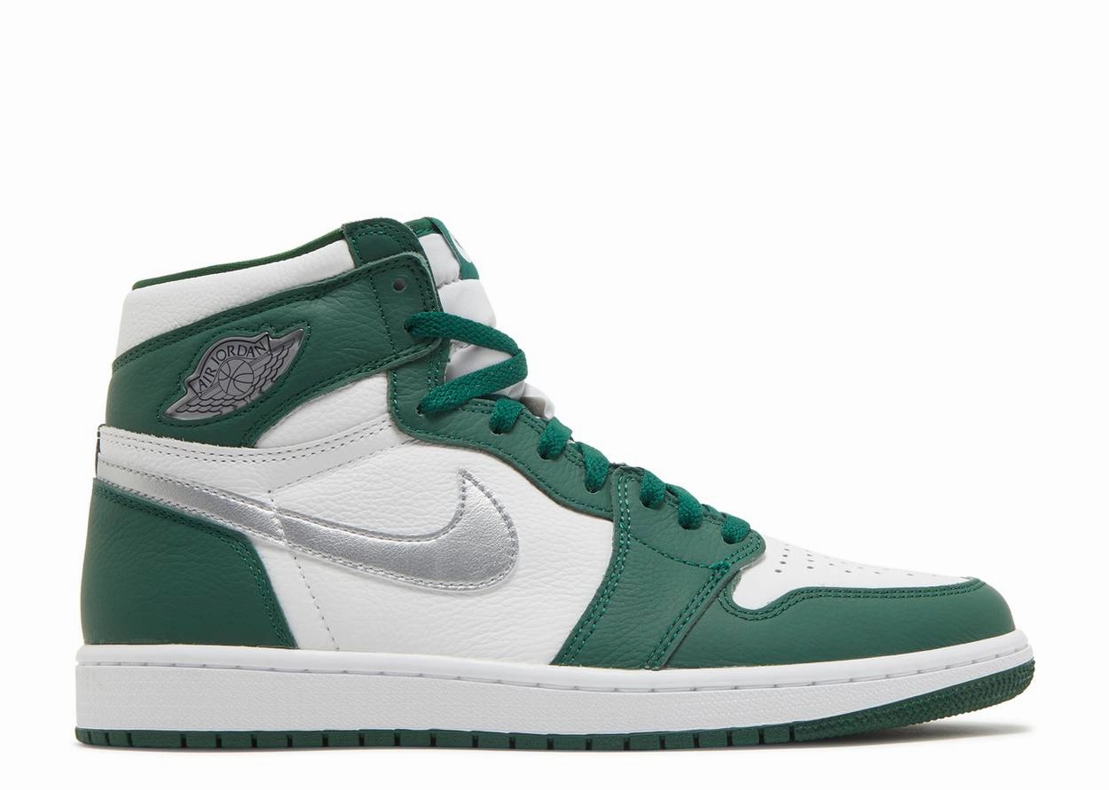 Jordan 1 Retro High OG Gorge Green (WORN) Complete Air Jordan series in high quality