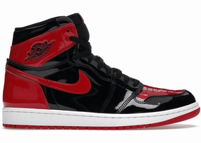Jordan 1 Retro High OG Patent Bred Trendy Air Jordan 1 with retro appeal