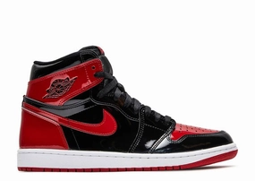 Jordan 1 Retro High OG Patent Bred Air Jordan signature sneakers in bold colorways