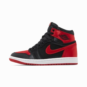 Jordan 1 Retro High OG Satin Bred (Women's) Air Jordan retro editions with limited release