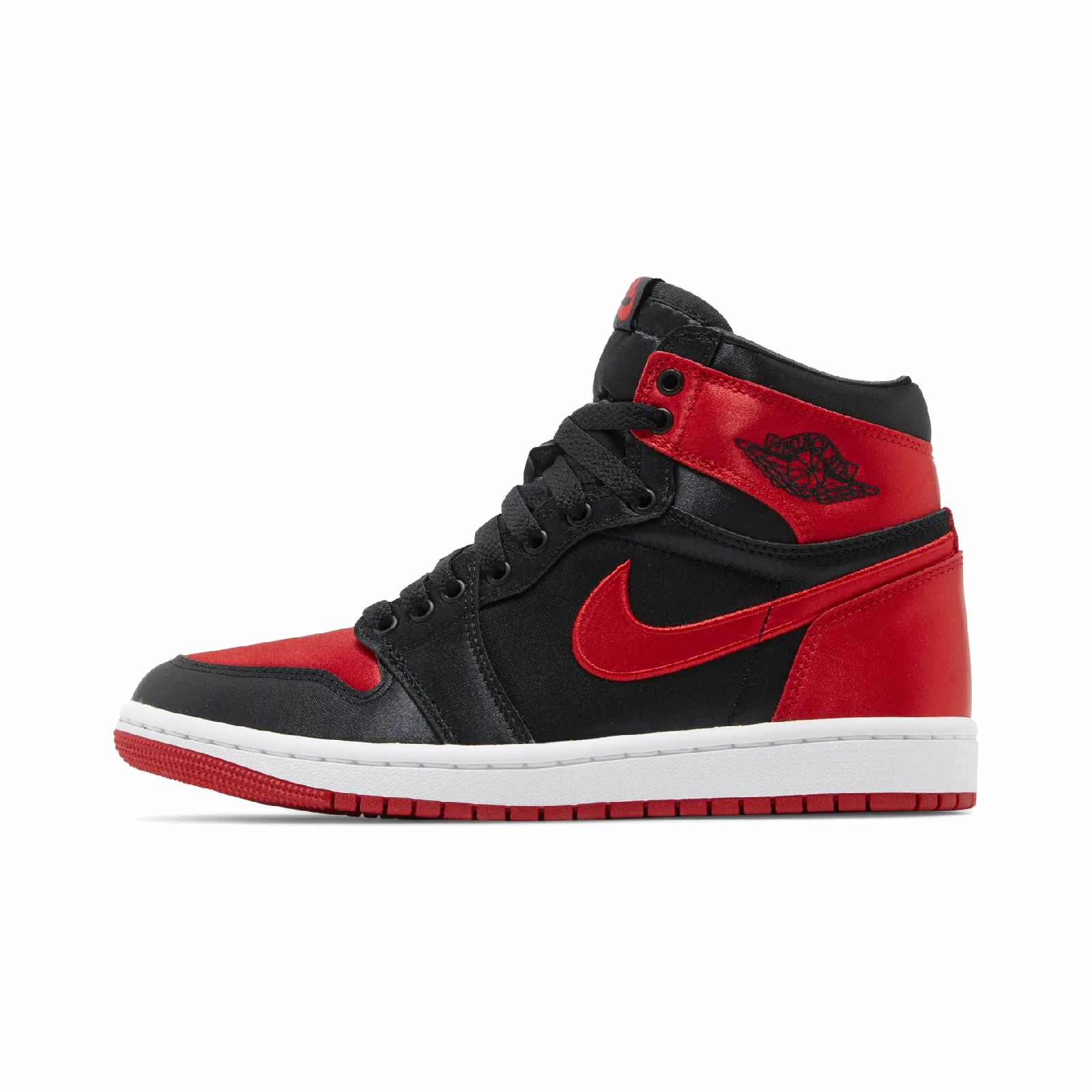 Jordan 1 Retro High OG Satin Bred (Women's) Air Jordan retro editions with limited release