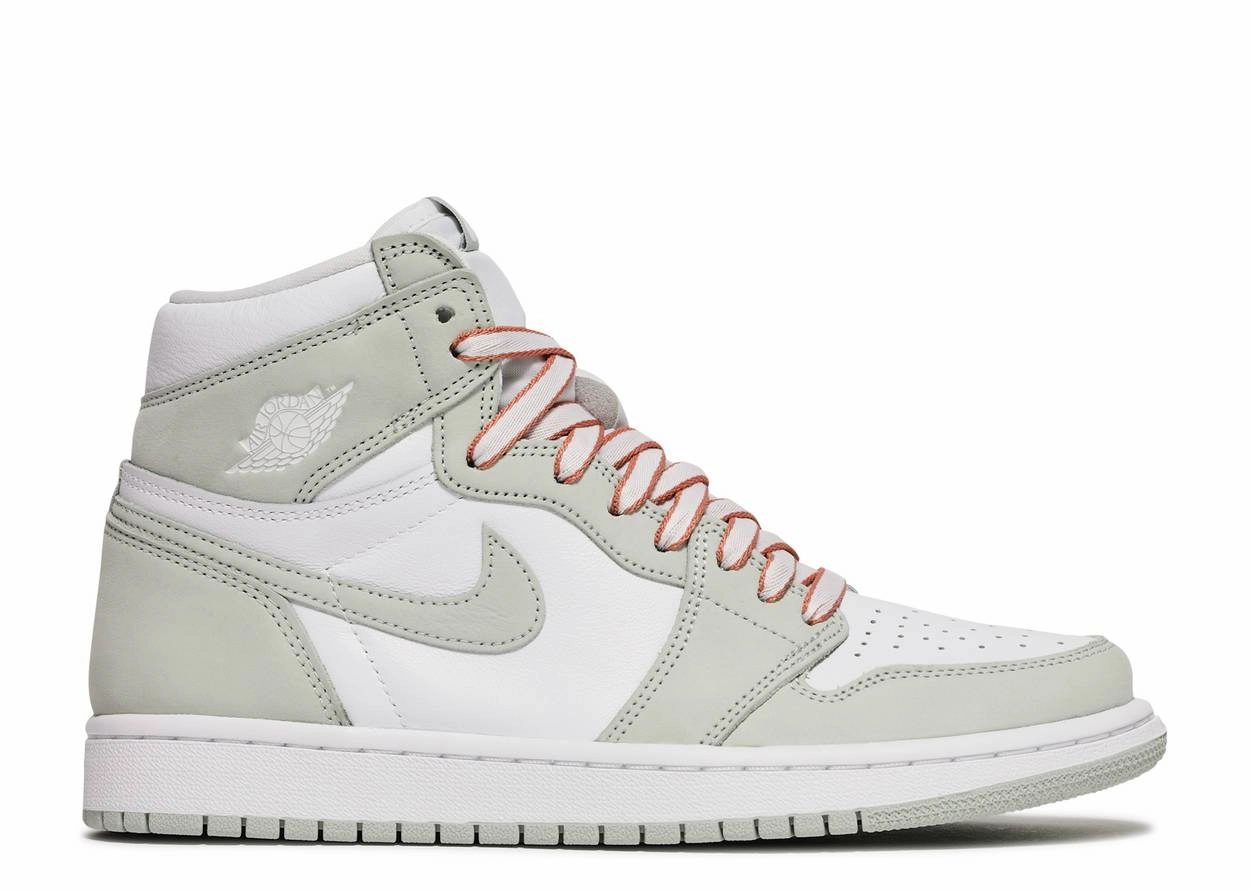 Jordan 1 Retro High OG Seafoam (WMNS) Air Jordan signature sneakers in bold colorways