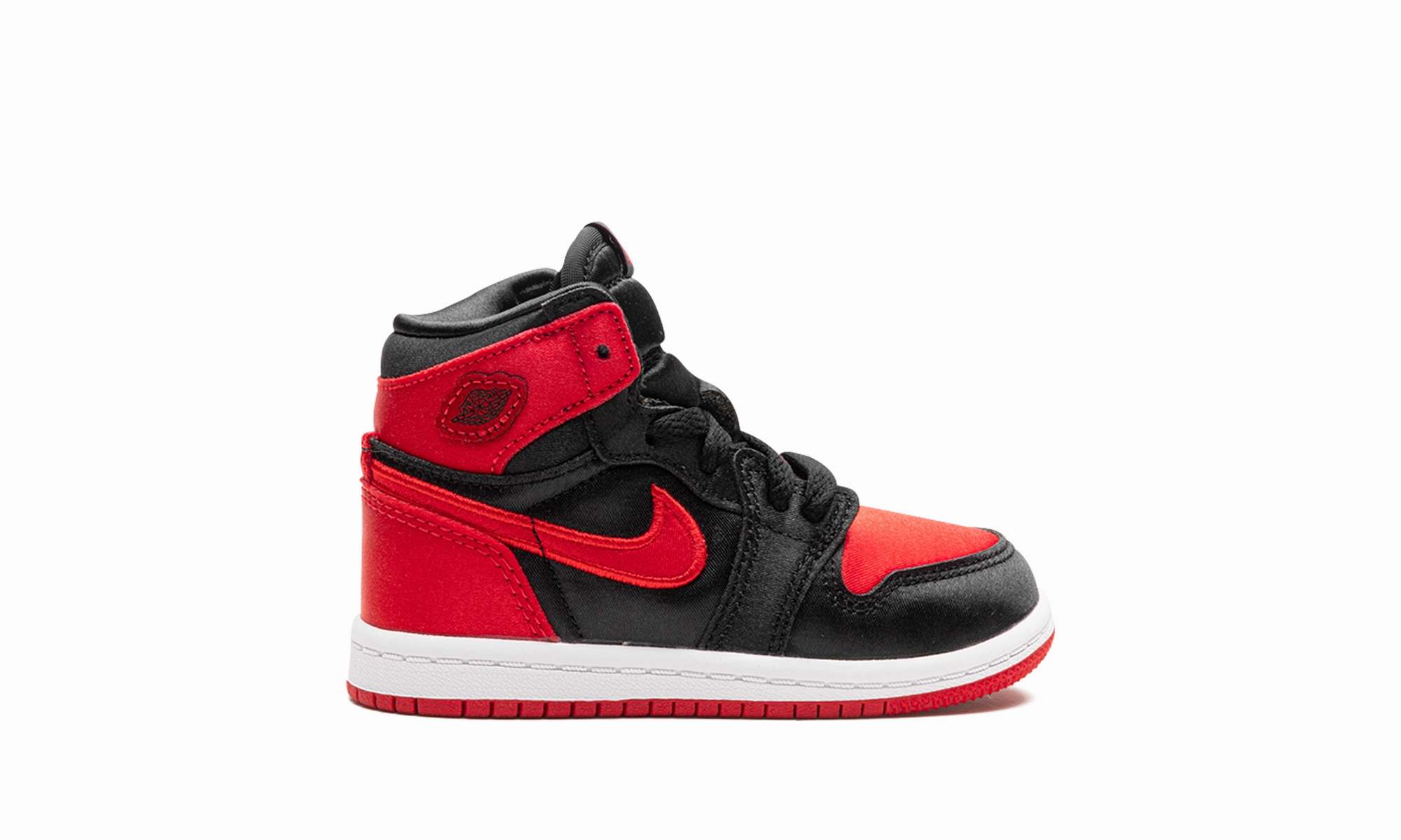 Jordan 1 Retro High OG TD "Satin Bred" jordan toddler baby shoes