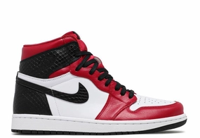 Jordan 1 Retro High Satin Snake Chicago (W) Air Jordan signature sneakers in bold colorways