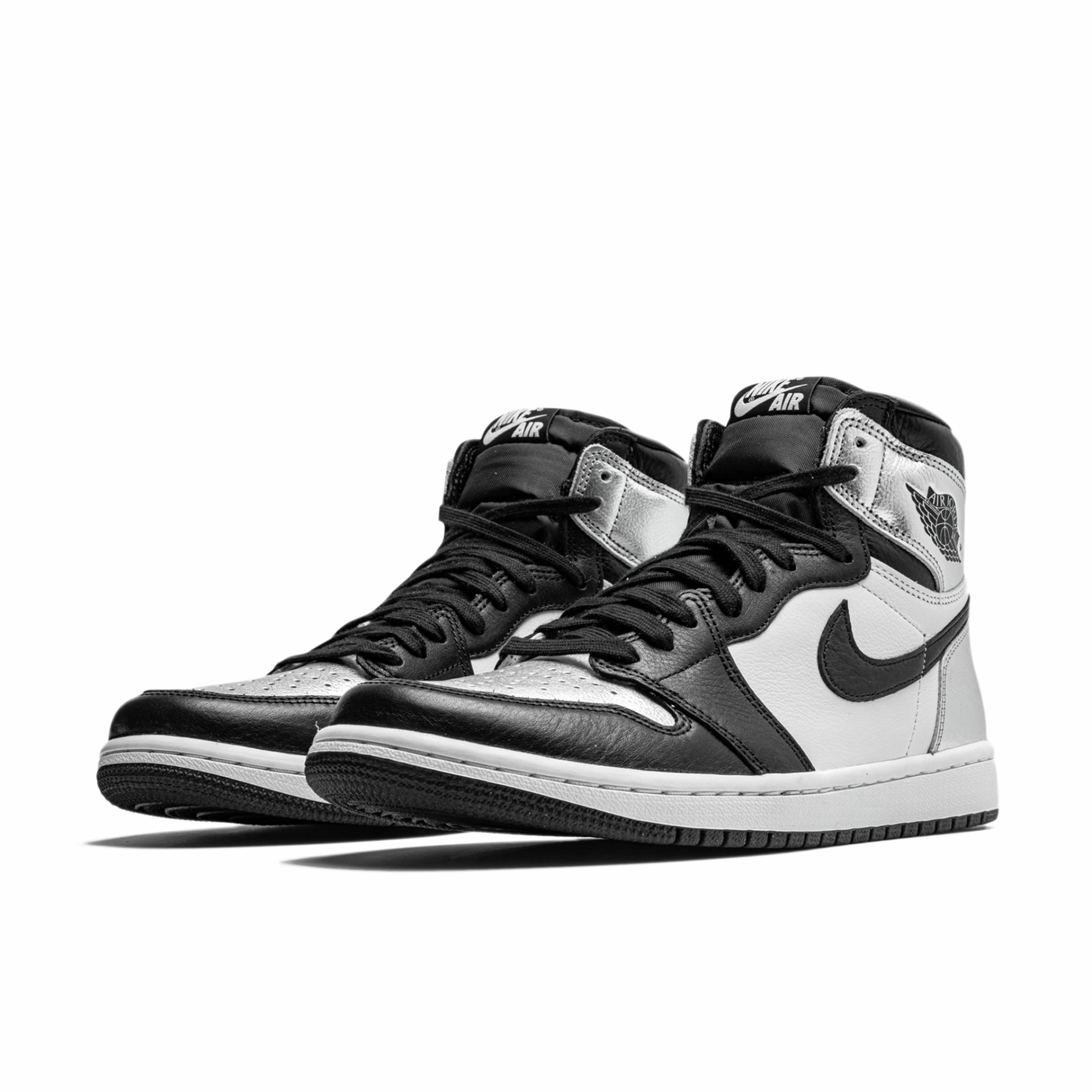 Jordan 1 Retro High Silver Toe (Women's) Air Jordan Collectors Edition Shoes