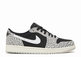 Jordan 1 Retro Low OG Black Cement Complete Air Jordan series in high quality