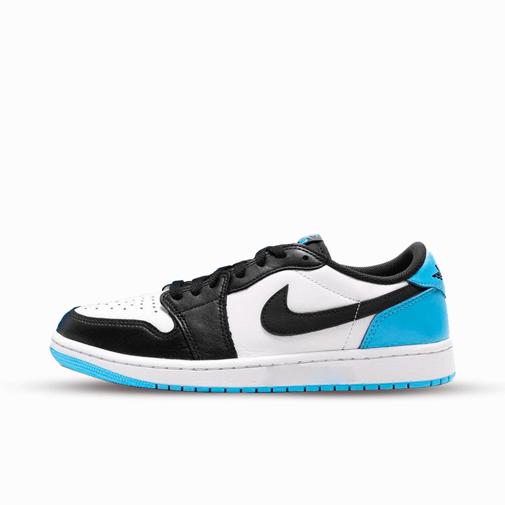 Jordan 1 Retro Low OG Black Dark Powder Blue All-time favorite Air Jordan designs