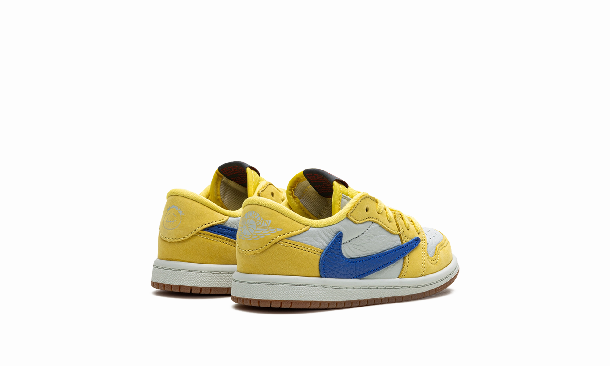 Jordan 1 Retro Low OG SP TD "Travis Scott - Canary" jordan toddler baby shoes