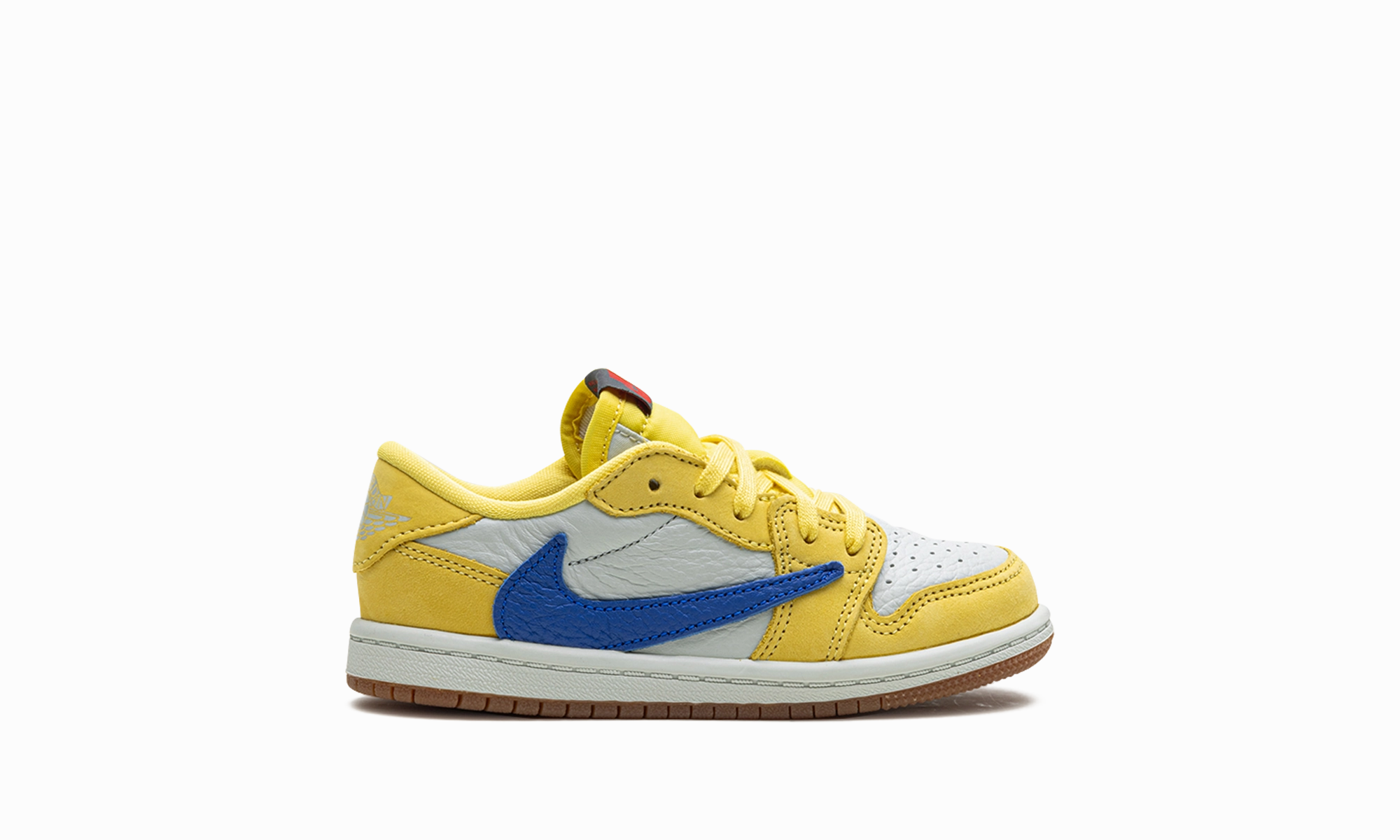 Jordan 1 Retro Low OG SP TD "Travis Scott - Canary" jordan toddler baby shoes