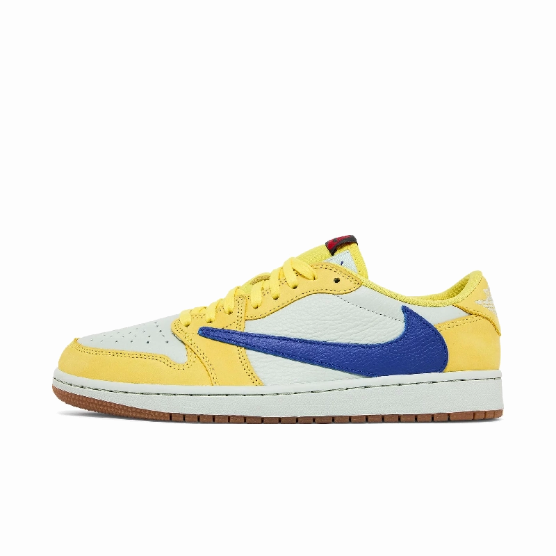 Jordan 1 Retro Low OG SP Travis Scott Canary (Women's) Air Jordan retro editions with limited release