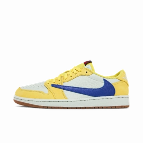 Jordan 1 Retro Low OG SP Travis Scott Canary (Women's) Air Jordan retro editions with limited release