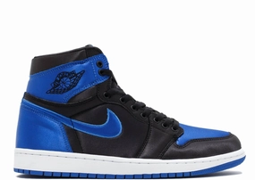 Jordan 1 Retro Satin Royal (No Original Box) Air Jordan signature sneakers in bold colorways