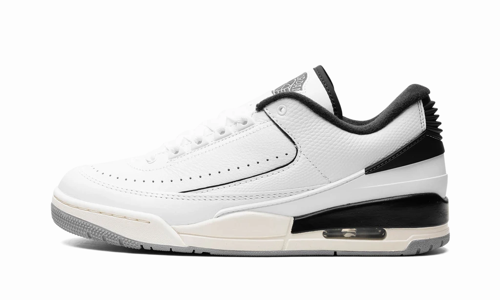 Jordan 2/3 Retro "White Black"