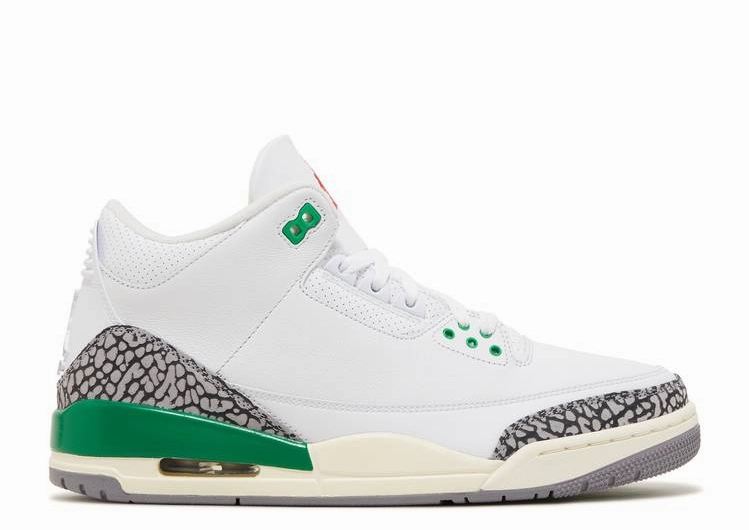Jordan 3 Retro Lucky Green (WMNS) Complete Air Jordan series in high quality