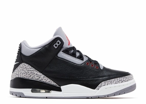 Jordan 3 Retro OG Black Cement (2024) (WORN) Complete Air Jordan series in high quality