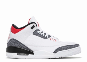 Jordan 3 Retro SE Fire Red Denim (2020) Air Jordan signature sneakers in bold colorways
