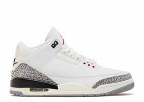 Jordan 3 Retro White Cement Reimagined (WORN) Complete Air Jordan series in high quality
