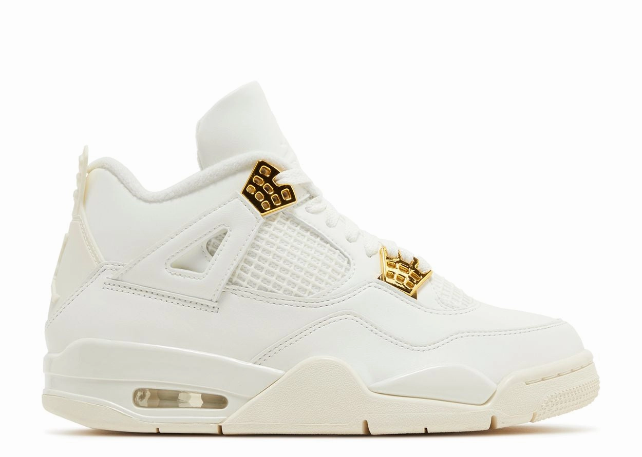 Jordan 4 Retro Metallic Gold (Women's) Complete Air Jordan series in high quality