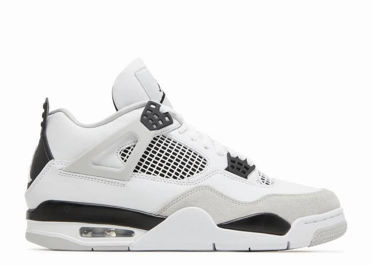 Jordan 4 Retro Military Black (WORN) Complete Air Jordan series in high quality