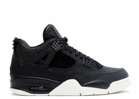 Jordan 4 Retro Pony Hair Black (2016) (WORN) Air Jordan signature sneakers in bold colorways