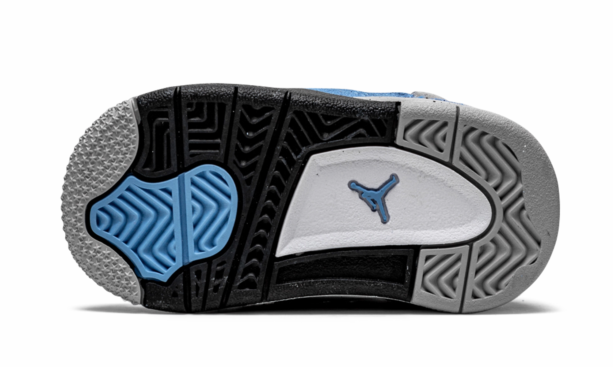 Jordan 4 Retro TD "University Blue" jordan toddler baby shoes